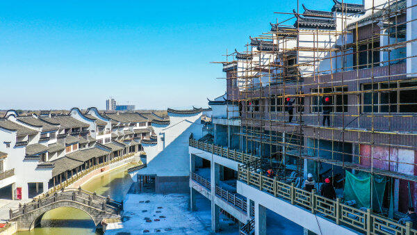 “十三五”省重大建设项目太湖龙之梦乐园有序复工